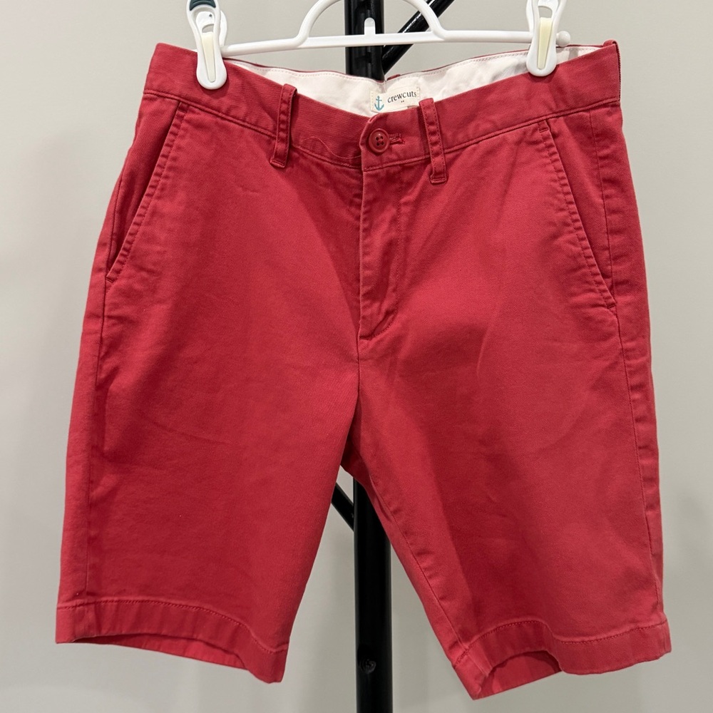J Crew Crewcuts boys chino short, size 14